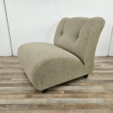 70s modular sofa with three seats in fabric