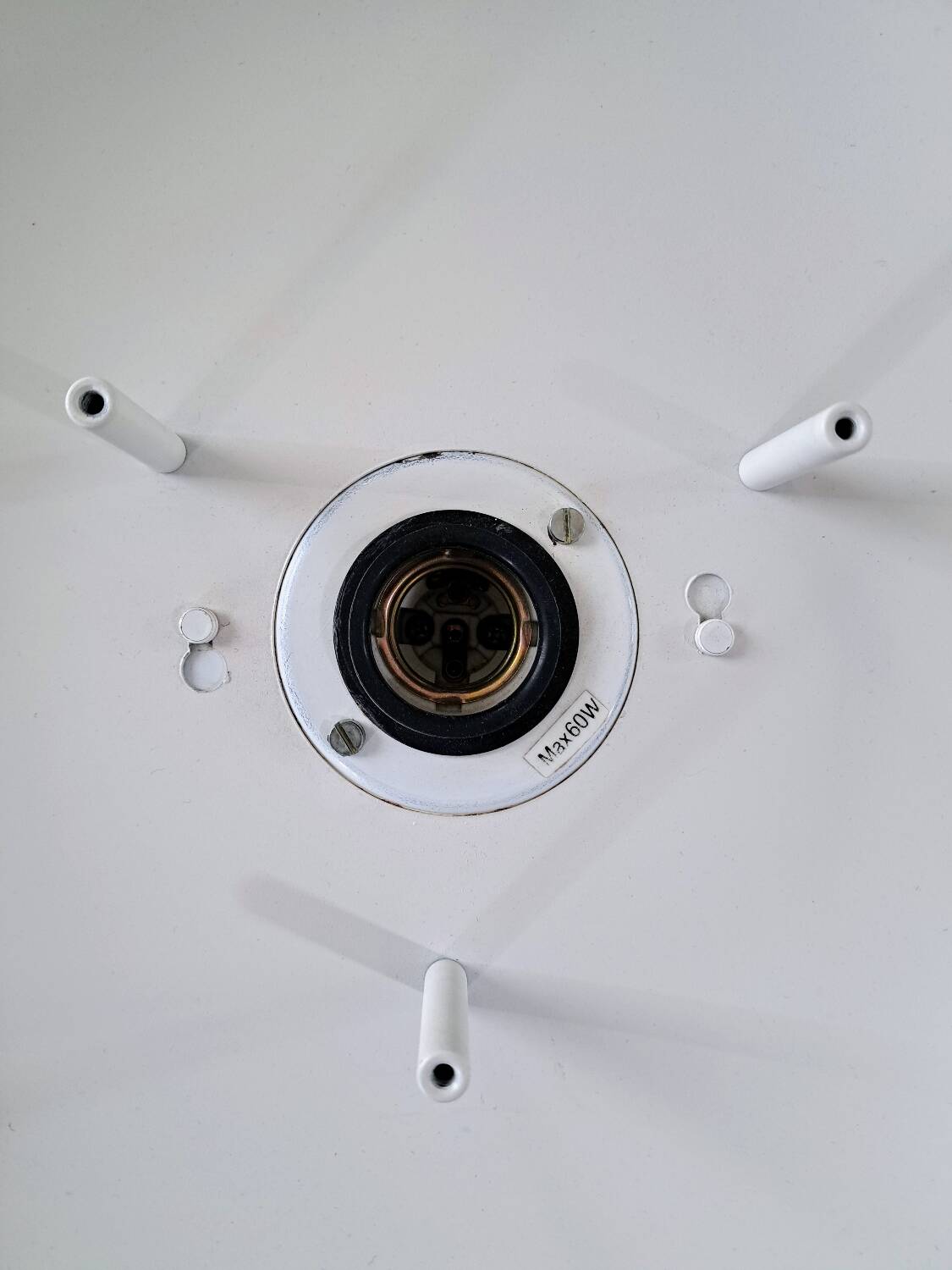 Pair of B. Gantzel ceiling lights for Ikea