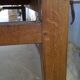 Table de ferme en noyer époque 19eme