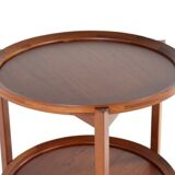 Sika Mobler trolley with removable trays  danish mid century modern design