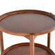 Sika Mobler trolley with removable trays  danish mid century modern design