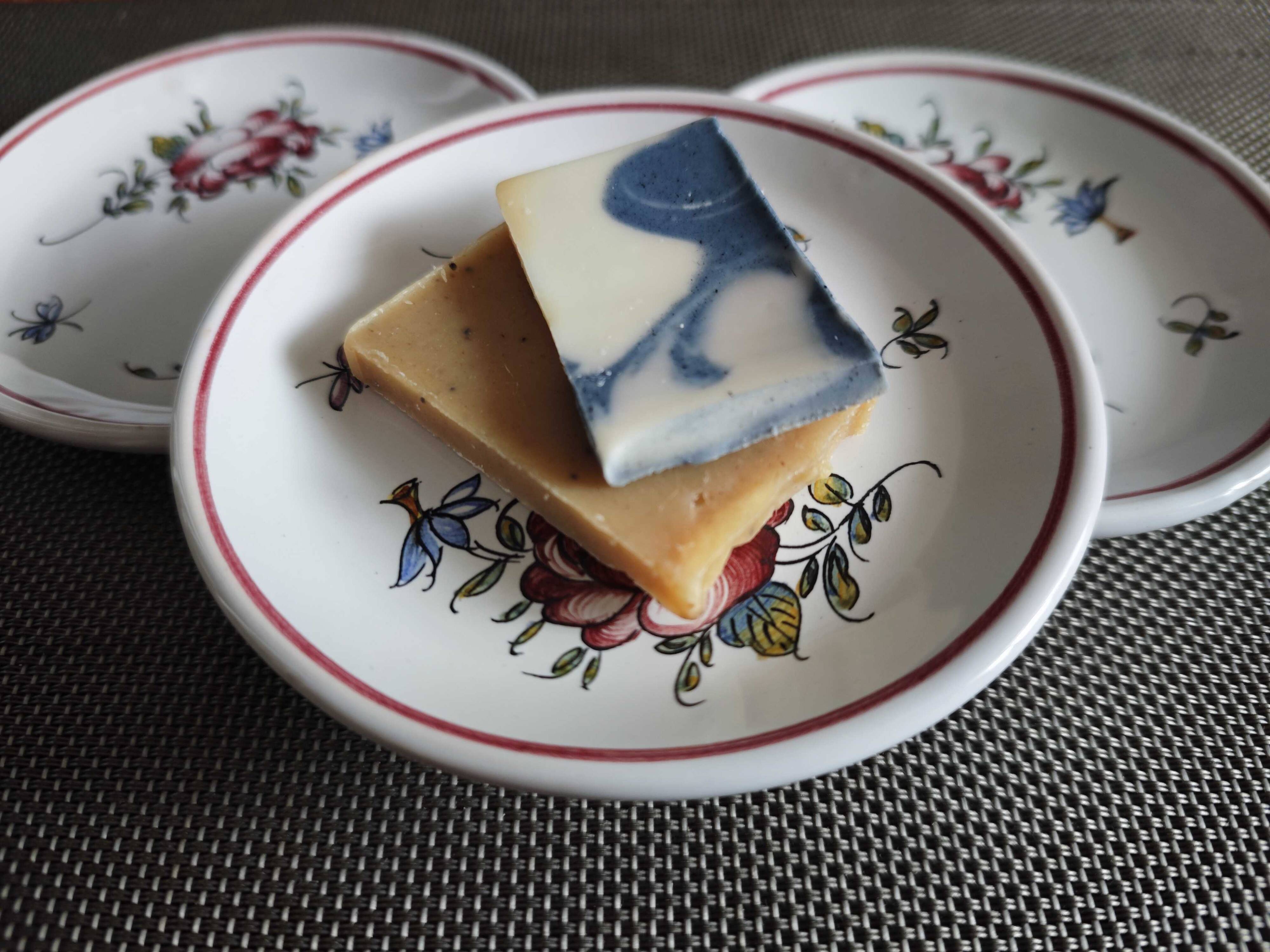 Malicorne earthenware soap dish/cup - Emile Tessier (1887 - 1971)