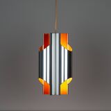 Lampe suspendue vintage danoise Pantre par Bent Karlby, Lyfa, années 1970