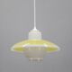 1970s Glass Pendant Light, Czechoslovakia