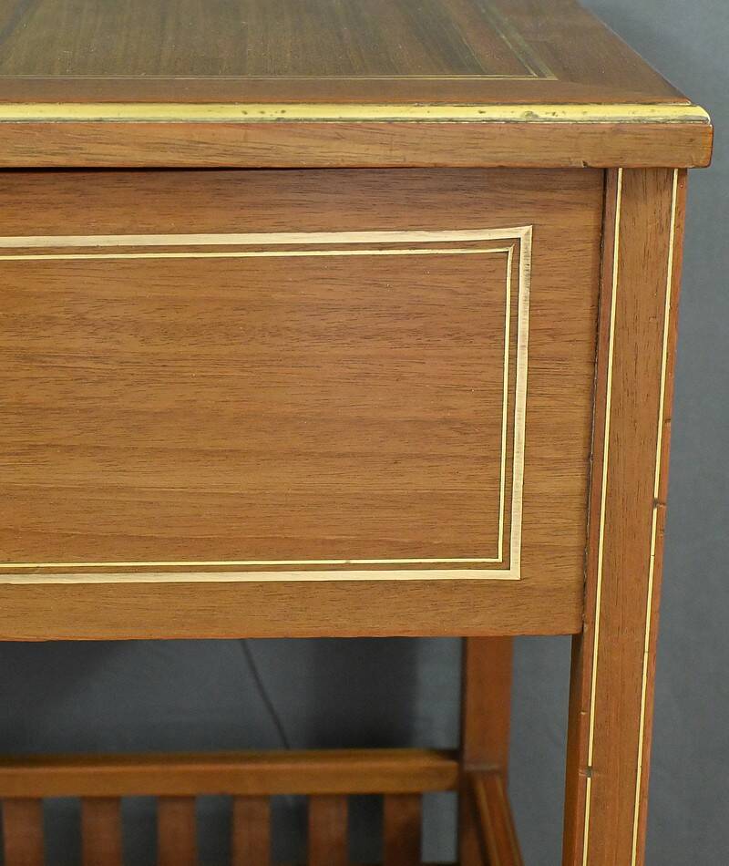 Small Mahogany Coffee Table, Maison Pagny, Directoire style – Early 20th century