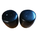 Set of 2 poufs