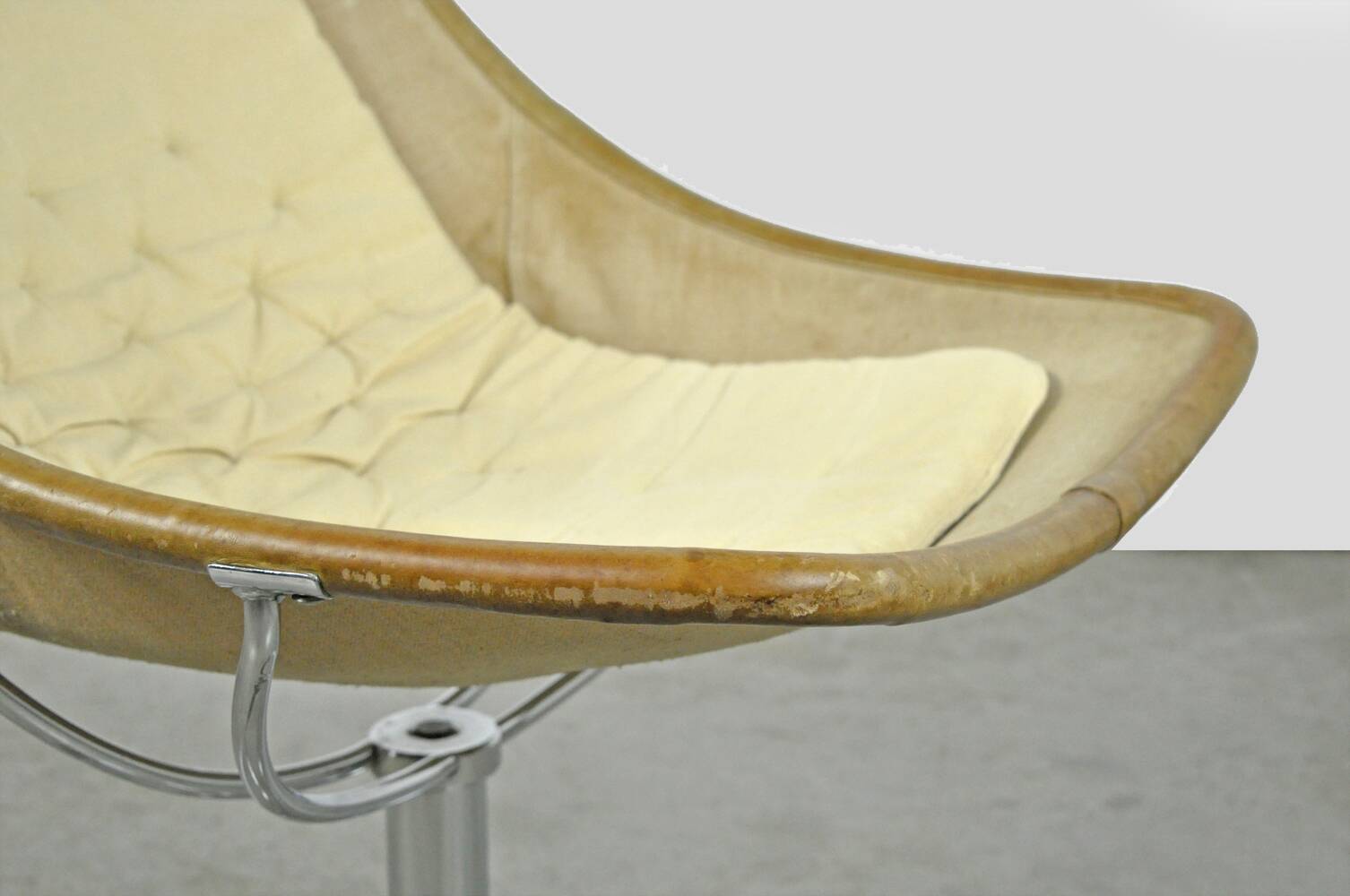 Iconic swivel chair ‘jetson’ by bruno mathsson, sweden 1970s