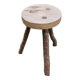 Vintage Brutalist Stool in the Style of Jean Touret 1960