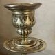 Pair of marble and brass candlesticks circa 1860