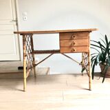 Rattan desk