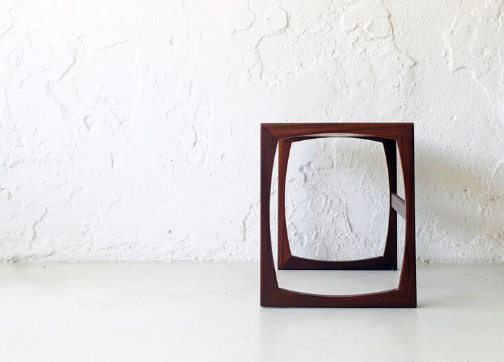1960s modernist teak coffee table