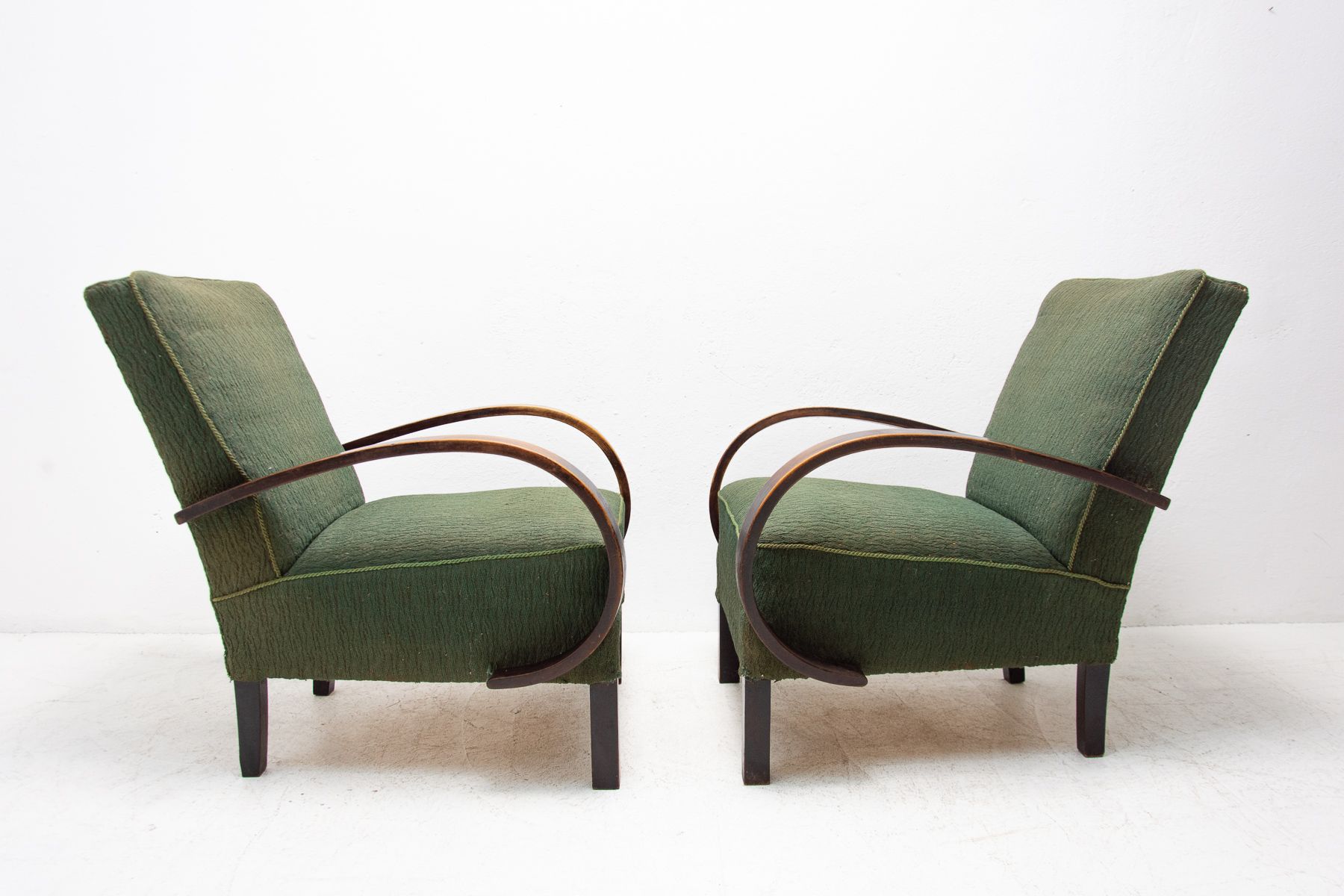 Bentwood armchairs by Jindřich Halabala for UP Závody, 1950´s