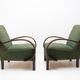 Bentwood armchairs by Jindřich Halabala for UP Závody, 1950´s