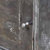 Iron Hospital Bedside Cabinet, 1920's