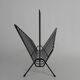 Metal magazine rack, newspaper rack, 1950s