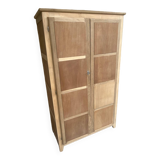 Oak cabinet attributed to René Gabriel
