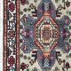 Carpet Caucasian chirwan 20th century handmade 130 x 204 cm