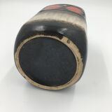 Red Scheurich ceramic vase