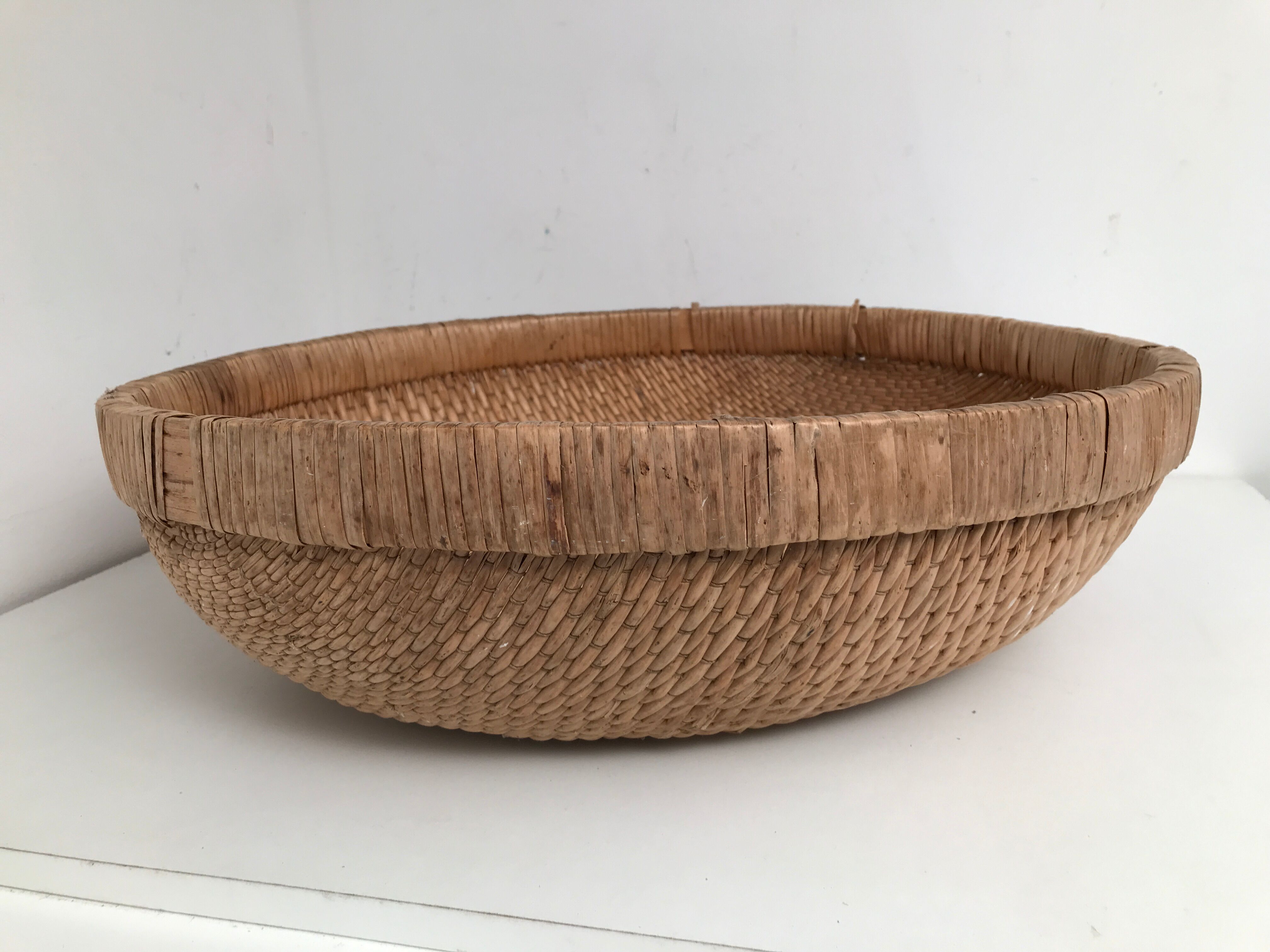 Panier ovale vintage