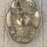 Porte-parapluie en laiton massif style Art nouveau