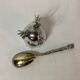 Eggcup feet and silver spoon punches early twentieth century
