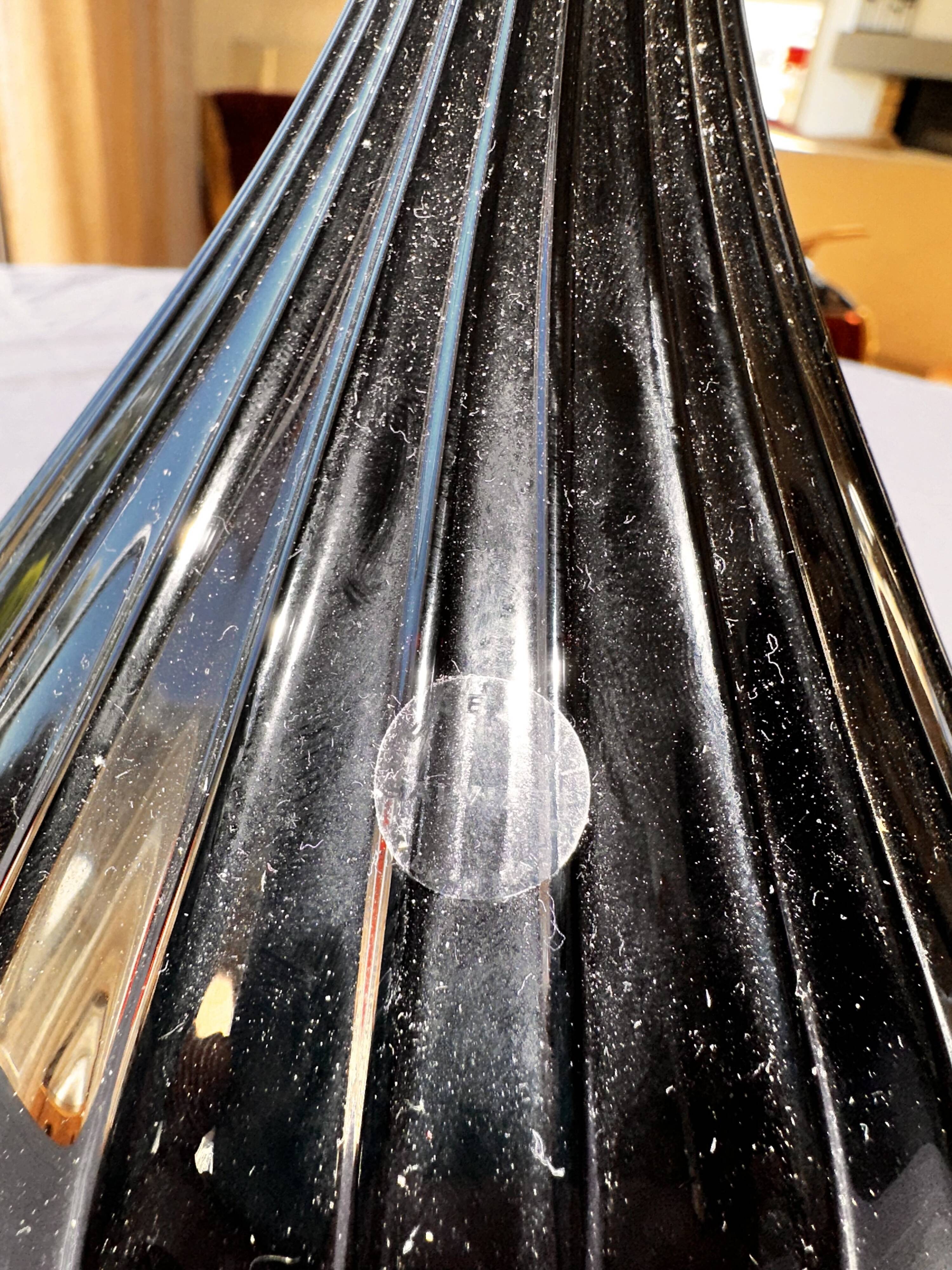 Small black Salviati vase