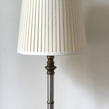 70s Steel and Brass LAMP