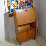 Vintage secretary of the 60s light wood