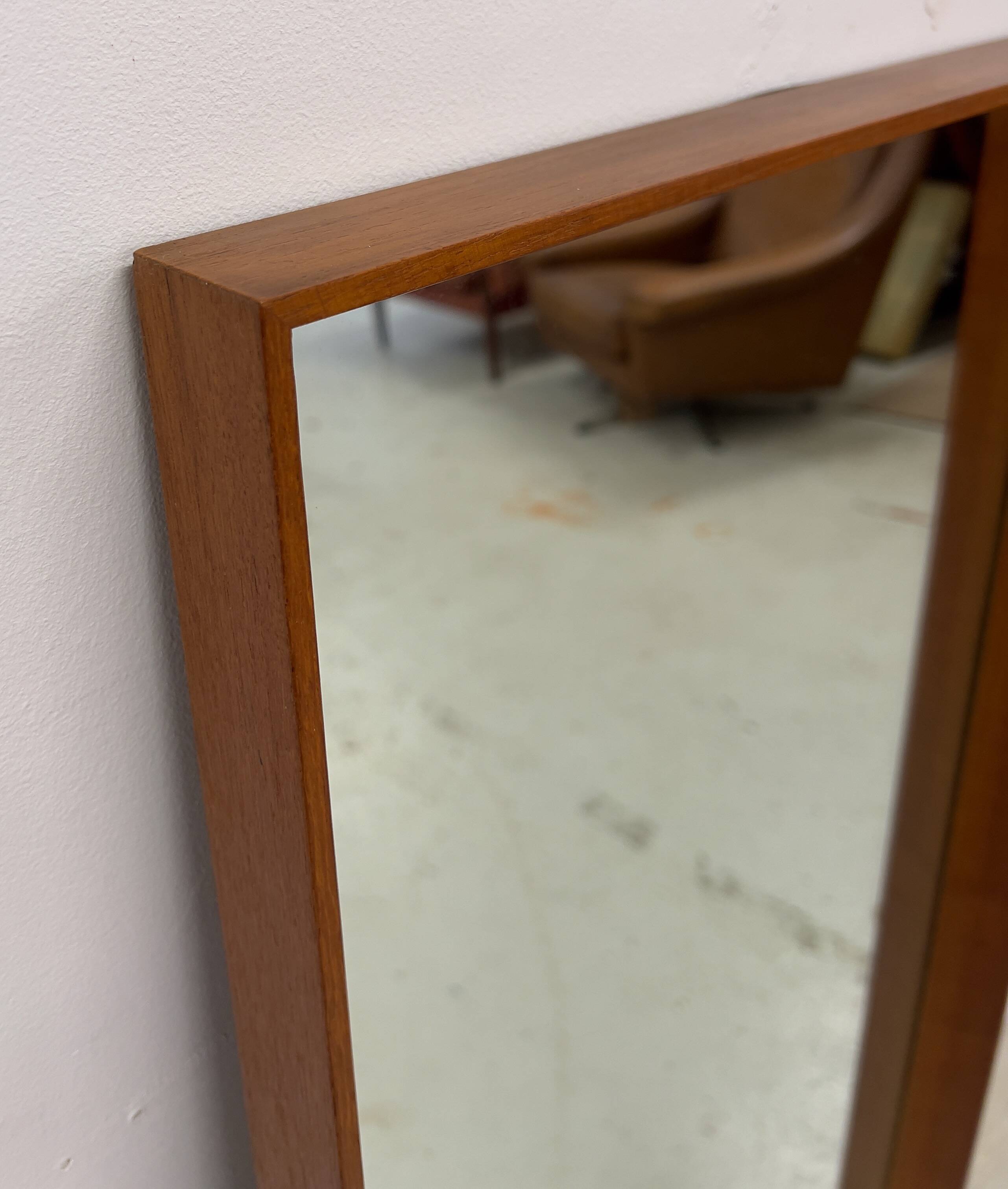 Long Teak Mirror, Aarhus Glasimport, nr. 341