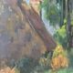 Oil on canvas landscape