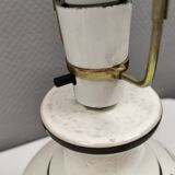 Large table lamp in ceramic by Danish Allan Hytholm 1980s.