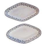 Set of two E.G Salins raviers
