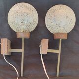 Paire d appliques modernistes