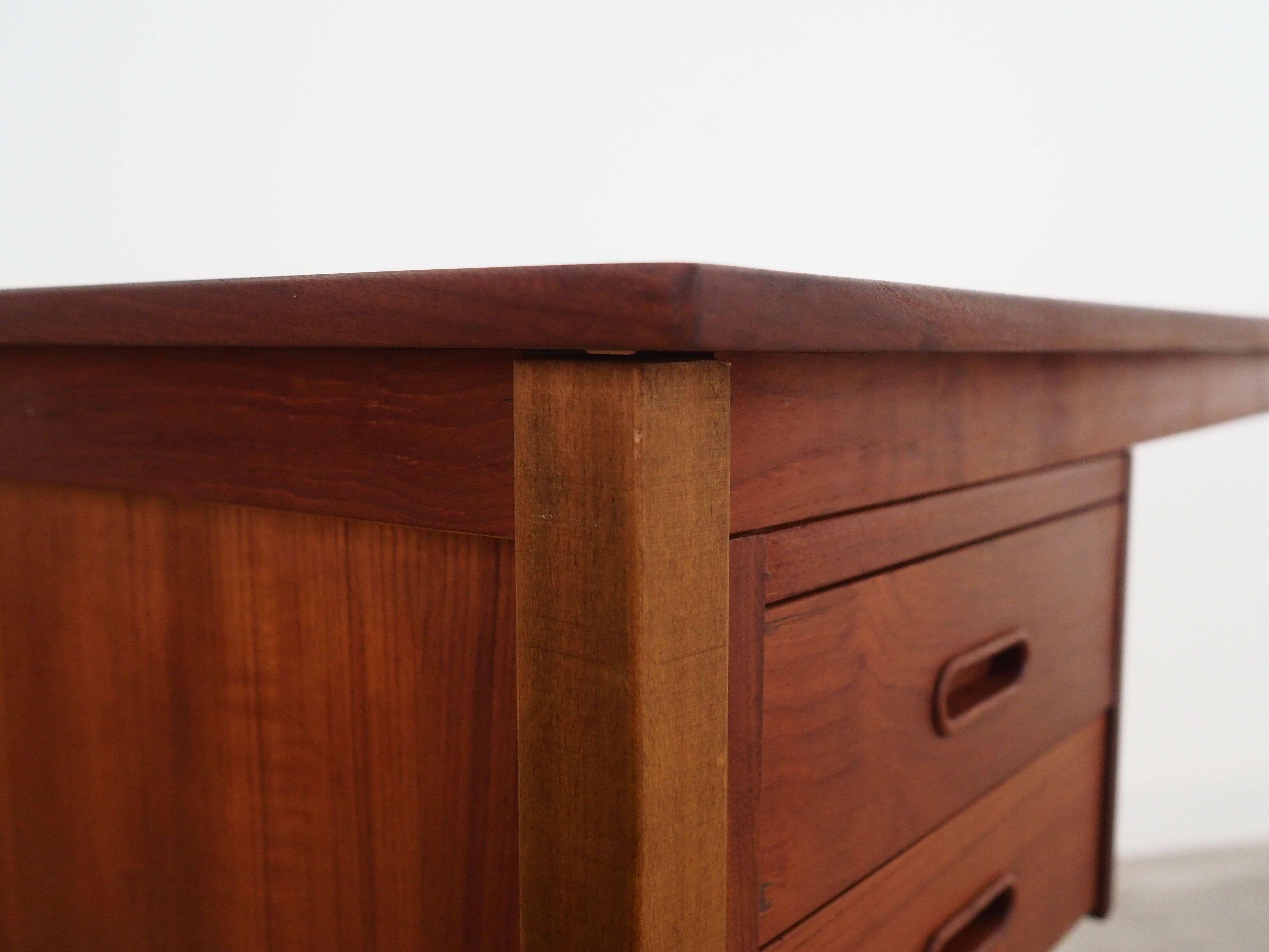 Teak desk, Danish design, 1970s