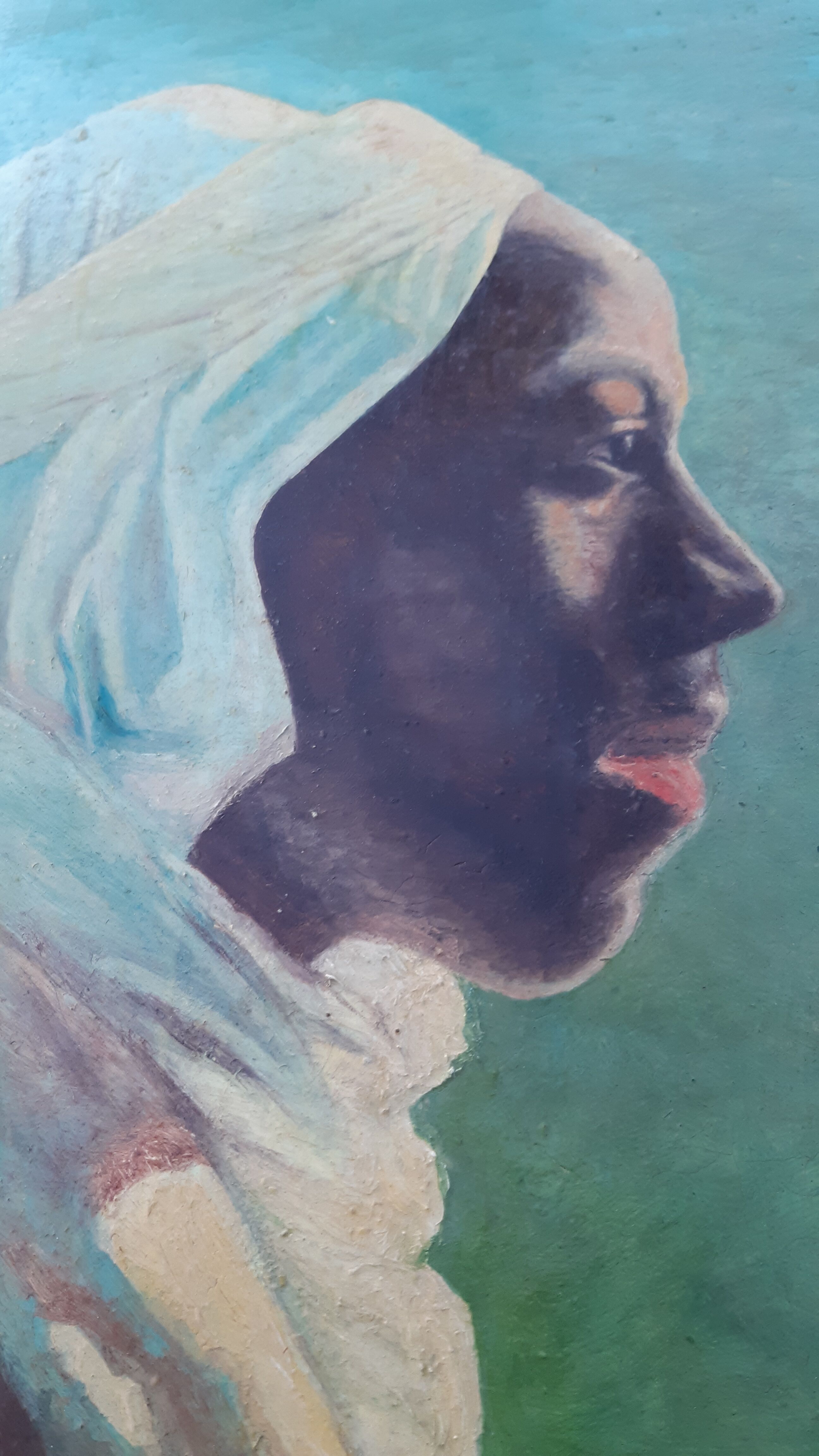 Berber head by J.Chantrenne