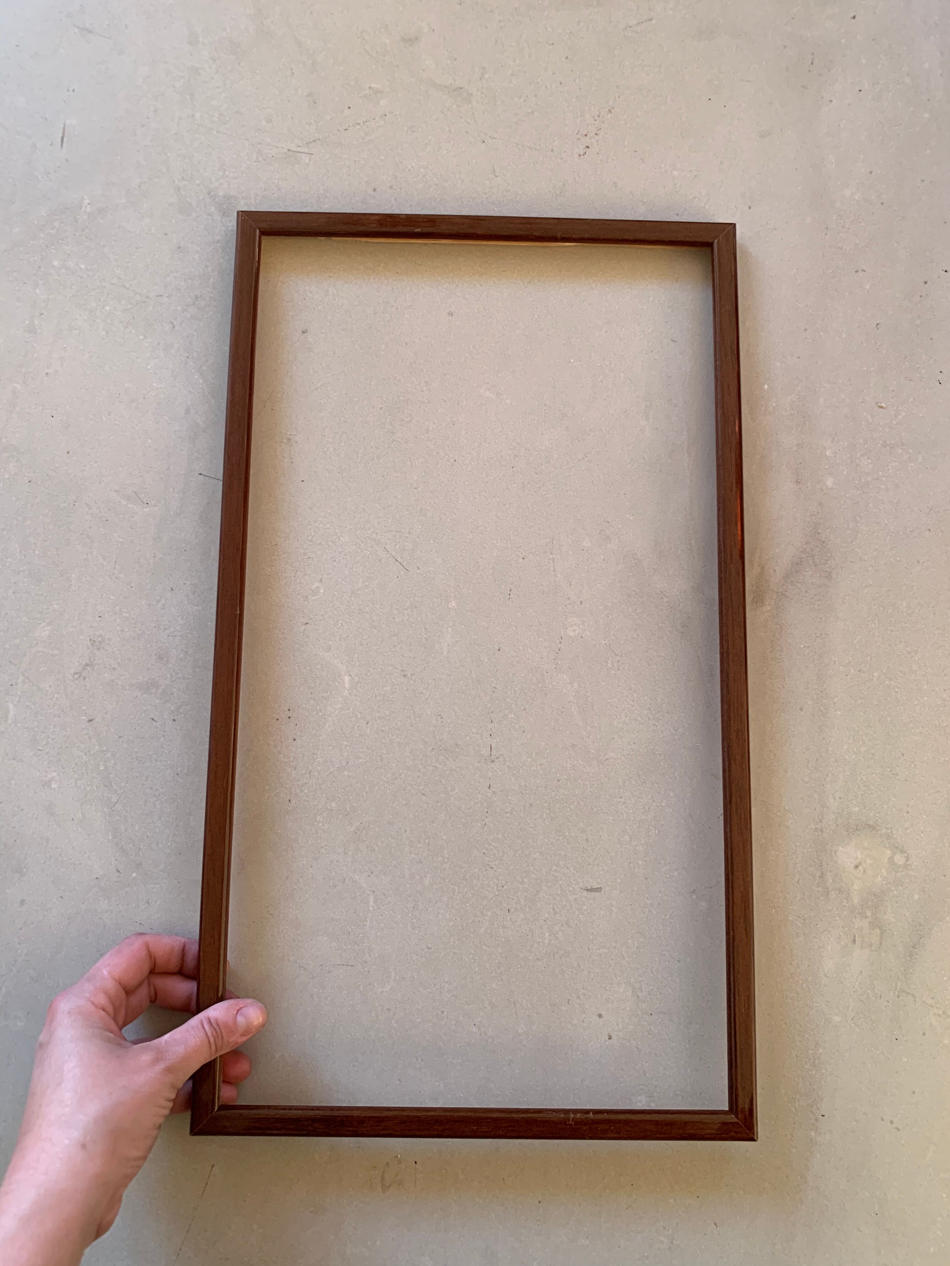 Wooden frame 47x27cm