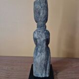 Western Nepal - Statue known as the guardian of the springs, representing an ancestor