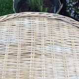 Rattan side table