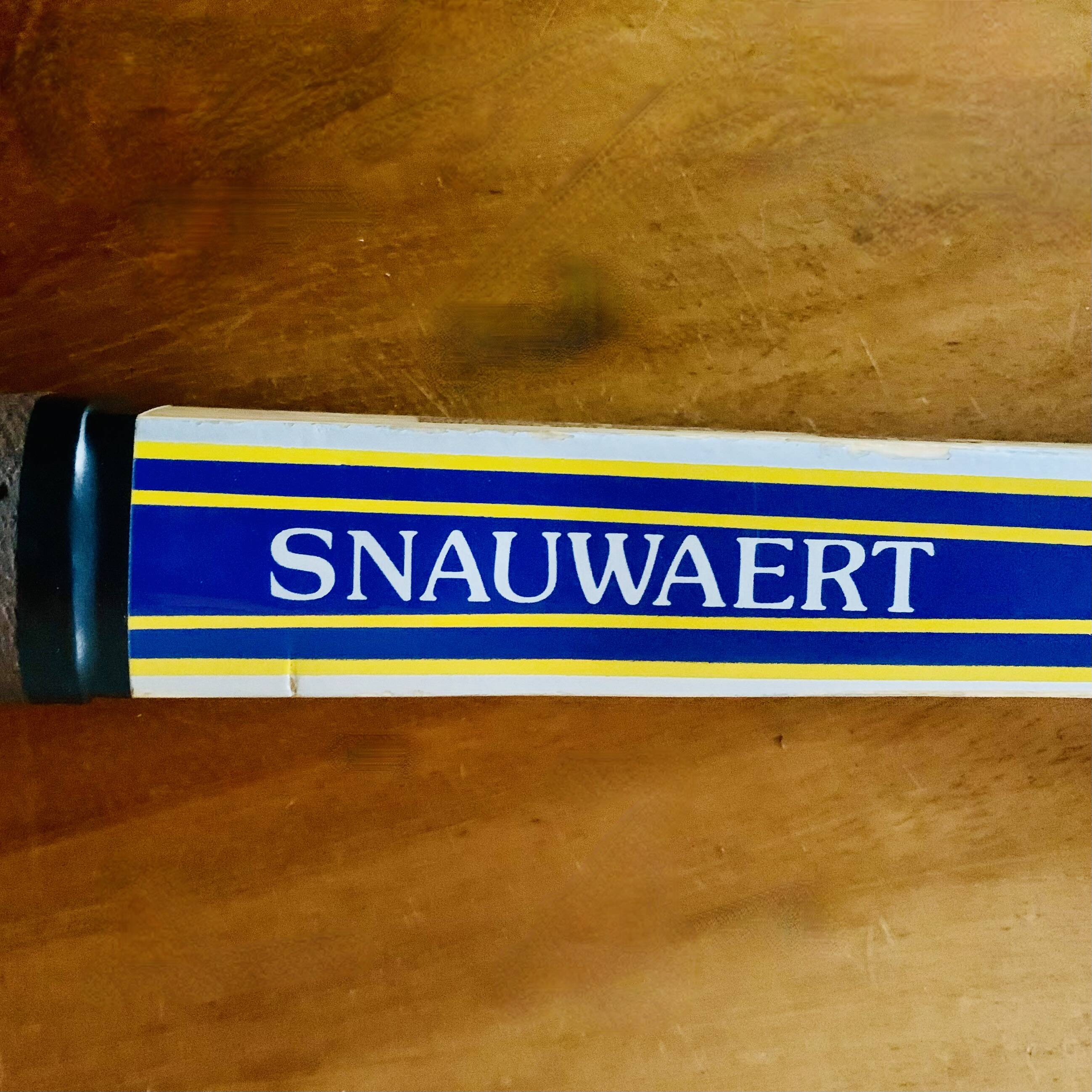 Vintage Snauwaert tennis racket in its case