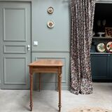 Renovated table with turned legs