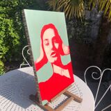 Painting on panel