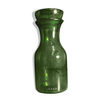 Glass bottle brand lever