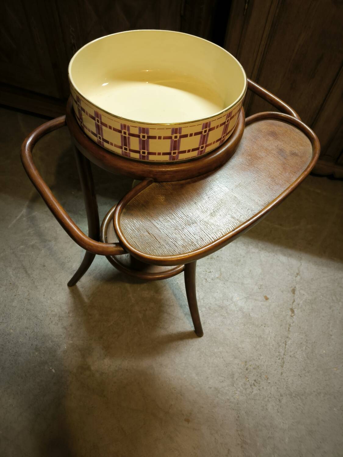Tripod dressing table circa 1890