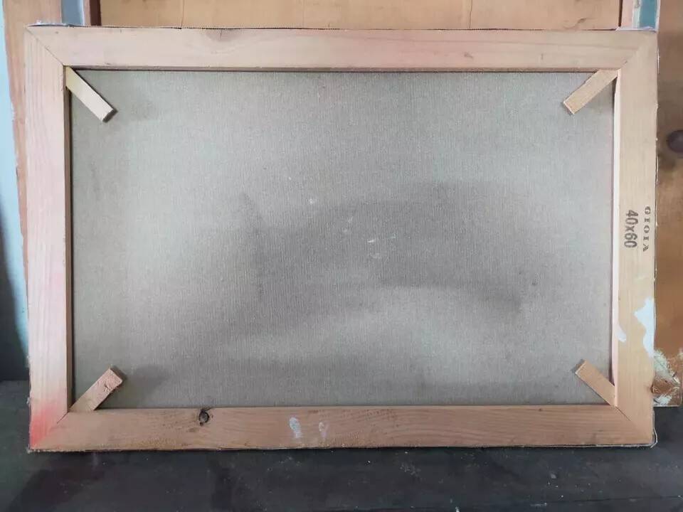 Abstract painting abstract art oil on canvas 70s/80s