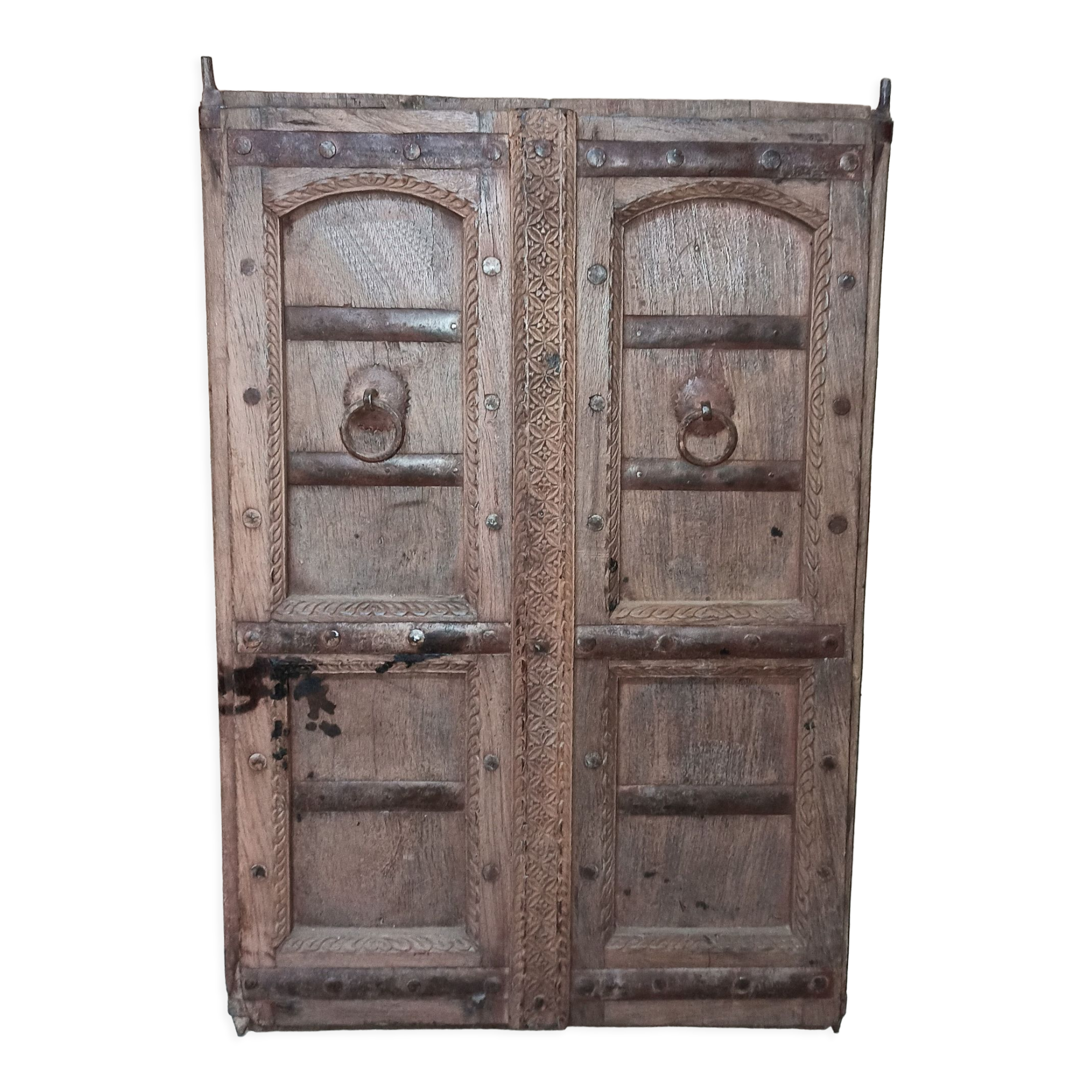 Old wooden door