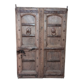 Old wooden door