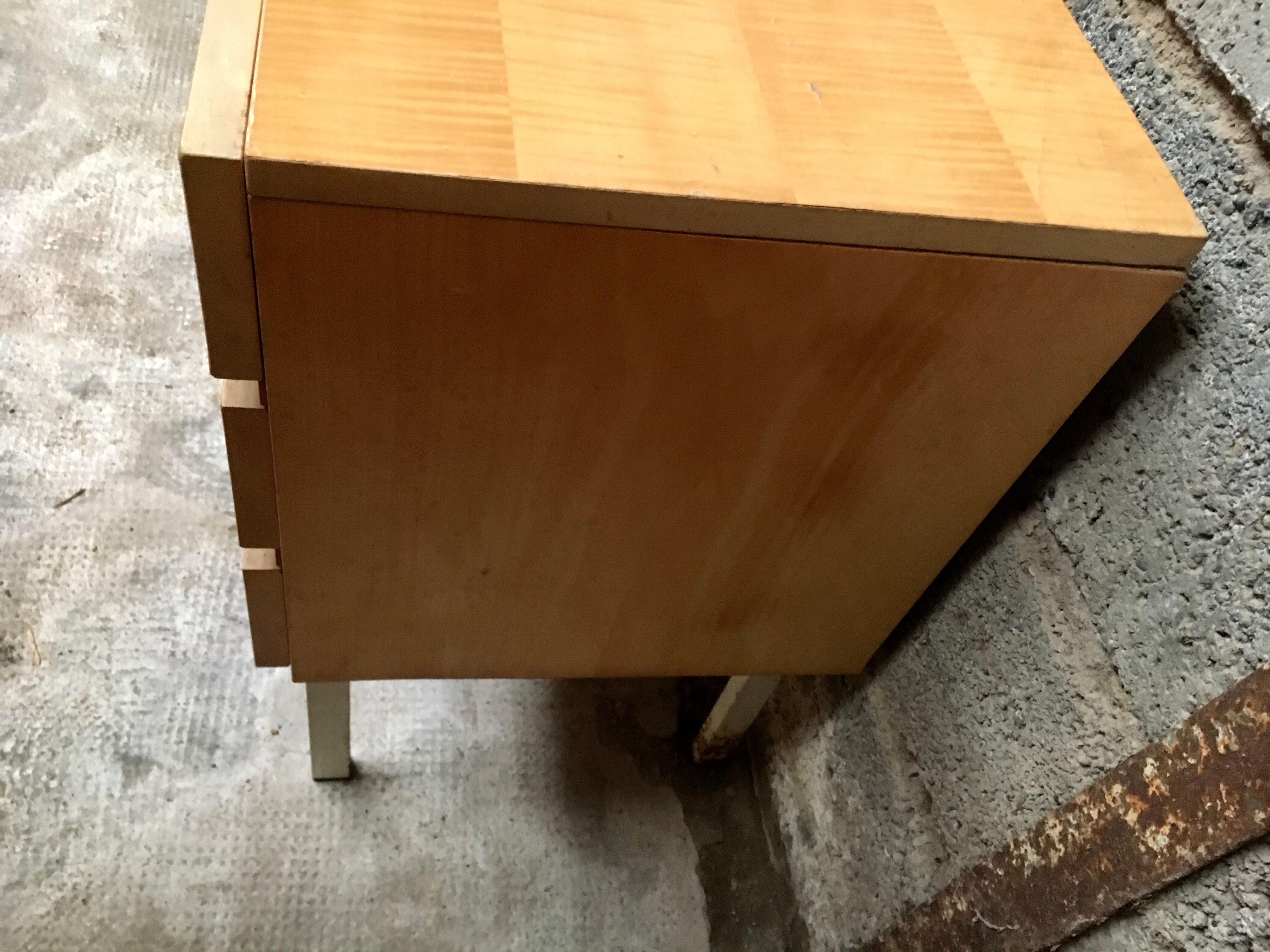 Mini pair of dresser bedside bedside end of vintage sofa 1950