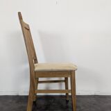 Set of 4 oak chairs