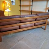 Olsen & Son 3-seater leather sofa