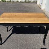 Regency style table in solid oak